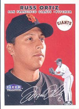 #384 Russ Ortiz - San Francisco Giants - 2000 Fleer Tradition Baseball