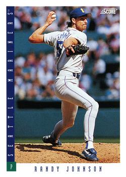 #384 Randy Johnson - Seattle Mariners - 1993 Score Baseball