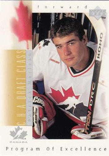 #384 Patrick Marleau - Canada - 1996-97 Upper Deck Hockey