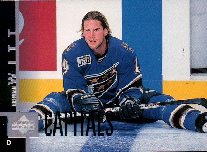 #384 Brendan Witt - Washington Capitals - 1997-98 Upper Deck Hockey
