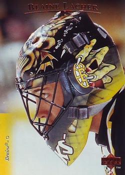 #385 Blaine Lacher - Boston Bruins - 1995-96 Upper Deck Hockey