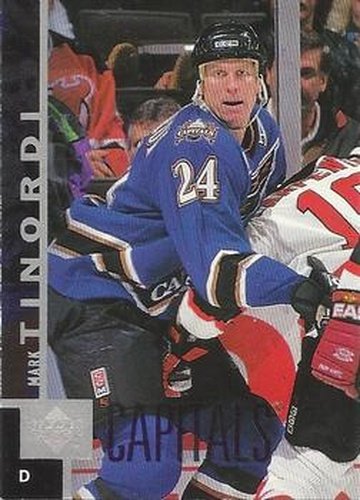 #385 Mark Tinordi - Washington Capitals - 1997-98 Upper Deck Hockey