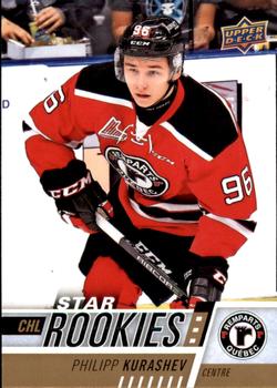#385 Philipp Kurashev - Quebec Remparts - 2017-18 Upper Deck CHL Hockey