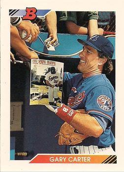 #385 Gary Carter - Montreal Expos - 1992 Bowman Baseball
