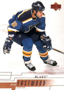#385 Mike Eastwood - St. Louis Blues - 2000-01 Upper Deck Hockey