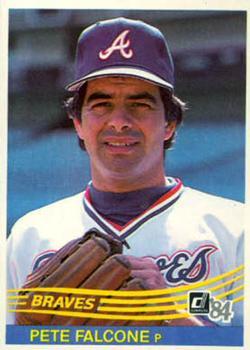 #385 Pete Falcone - Atlanta Braves - 1984 Donruss Baseball