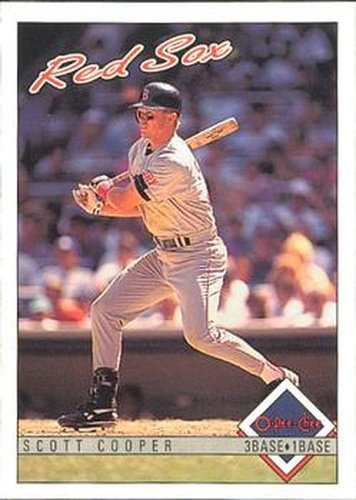 #385 Scott Cooper - Boston Red Sox - 1993 O-Pee-Chee Baseball