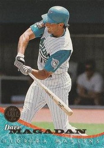 #386 Dave Magadan - Florida Marlins - 1994 Leaf Baseball