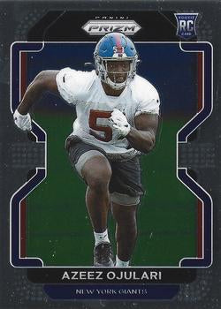 #386 Azeez Ojulari - New York Giants - 2021 Panini Prizm Football