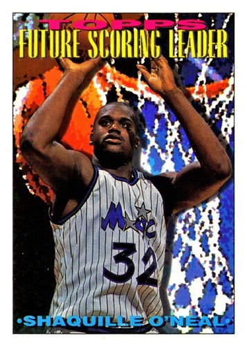 #386 Shaquille O'Neal - Orlando Magic - 1993-94 Topps Basketball