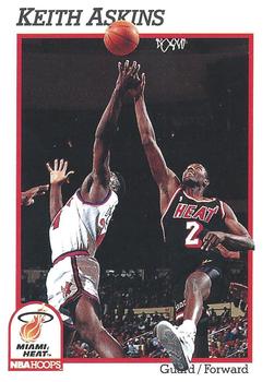#386 Keith Askins - Miami Heat - 1991-92 Hoops Basketball