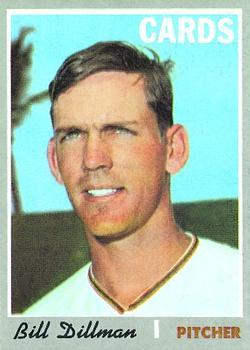 #386 Bill Dillman - St. Louis Cardinals - 1970 Topps Baseball