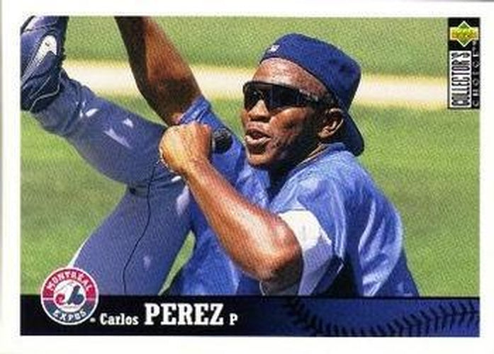 #386 Carlos Perez - Montreal Expos - 1997 Collector's Choice Baseball