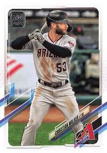 #386 Christian Walker - Arizona Diamondbacks - 2021 Topps Baseball