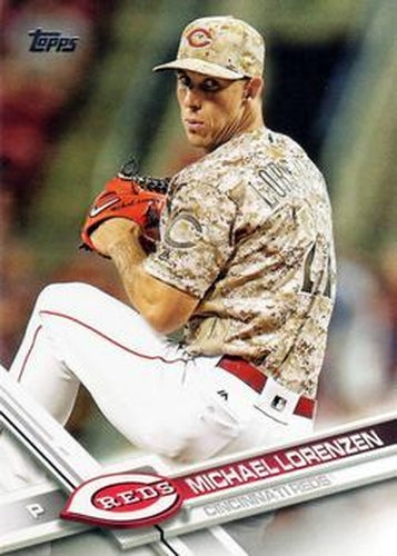 #386 Michael Lorenzen - Cincinnati Reds - 2017 Topps Baseball