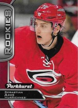 #386 Sebastian Aho - Carolina Hurricanes - 2016-17 Parkhurst - Red Hockey