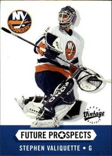 #386 Stephen Valiquette - New York Islanders - 2000-01 Upper Deck Vintage Hockey