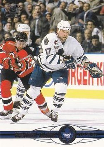 #386 Wendel Clark - Toronto Maple Leafs - 2000-01 Pacific Hockey