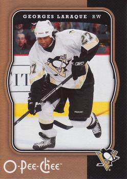 #386 Georges Laraque - Pittsburgh Penguins - 2007-08 O-Pee-Chee Hockey