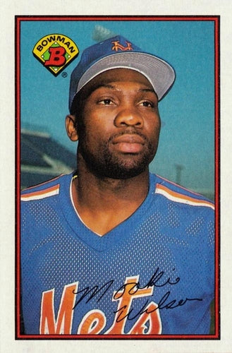 #386 Mookie Wilson - New York Mets - 1989 Bowman Baseball