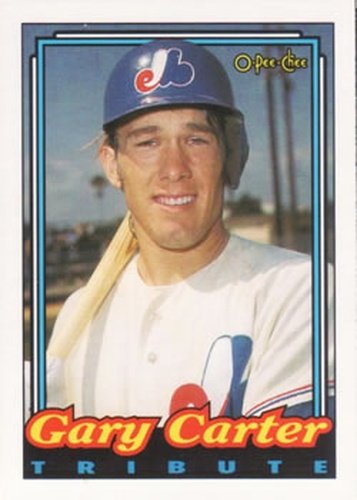 #387 Gary Carter - Montreal Expos - 1992 O-Pee-Chee Baseball