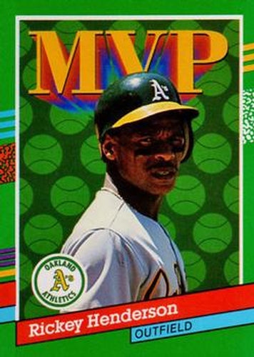 #387 Rickey Henderson - Oakland Athletics - 1991 Donruss Baseball