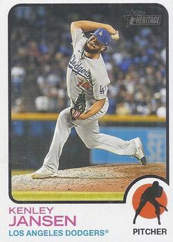 #387 Kenley Jansen - Los Angeles Dodgers - 2022 Topps Heritage Baseball