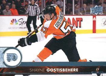#387 Shayne Gostisbehere - Philadelphia Flyers - 2017-18 Upper Deck Hockey