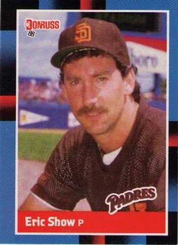 #387 Eric Show - San Diego Padres - 1988 Donruss Baseball