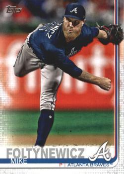 #387a Mike Foltynewicz - Atlanta Braves - 2019 Topps Baseball