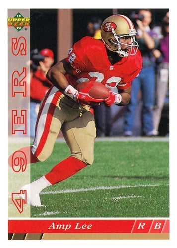 #388 Amp Lee - San Francisco 49ers - 1993 Upper Deck Football