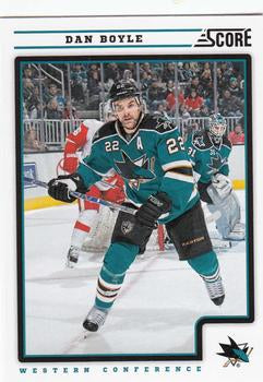 #388 Dan Boyle - San Jose Sharks - 2012-13 Score Hockey