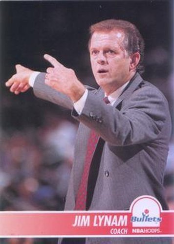 #388 Jim Lynam - Washington Bullets - 1994-95 Hoops Basketball