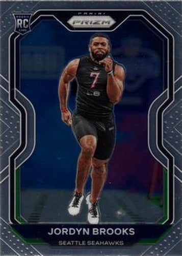 #388 Jordyn Brooks - Seattle Seahawks - 2020 Panini Prizm Football