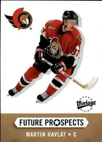 #388 Martin Havlat - Ottawa Senators - 2000-01 Upper Deck Vintage Hockey