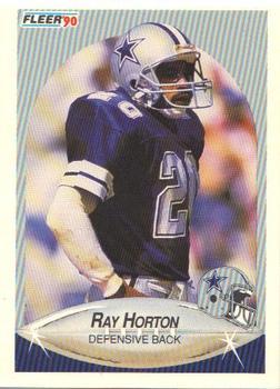 #388 Ray Horton - Dallas Cowboys - 1990 Fleer Football