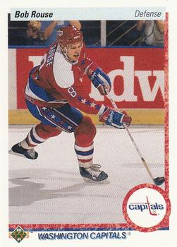 #389 Bob Rouse - Washington Capitals - 1990-91 Upper Deck Hockey