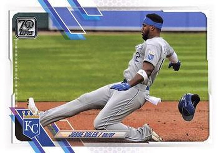 #389 Jorge Soler - Kansas City Royals - 2021 Topps Baseball