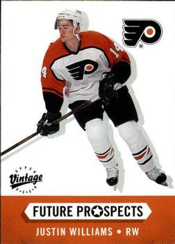 #389 Justin Williams - Philadelphia Flyers - 2000-01 Upper Deck Vintage Hockey