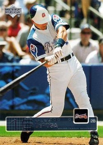 #389 Mark DeRosa - Atlanta Braves - 2003 Upper Deck Baseball