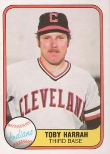 #389 Toby Harrah - Cleveland Indians - 1981 Fleer Baseball