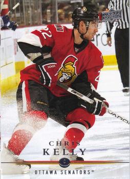 #389 Chris Kelly - Ottawa Senators - 2008-09 Upper Deck Hockey