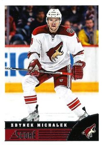 #389 Zbynek Michalek - Phoenix Coyotes - 2013-14 Score Hockey