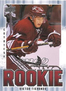 #389 Viktor Tikhonov - Phoenix Coyotes - 2008-09 Upper Deck MVP Hockey