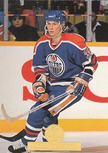 #389 Adam Bennett - Edmonton Oilers - 1994-95 Leaf Hockey