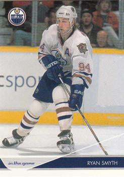 #38 Ryan Smyth - Edmonton Oilers - 2003-04 In The Game Toronto Star Hockey