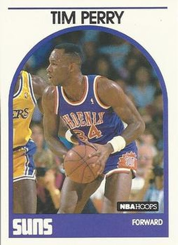 #38 Tim Perry - Phoenix Suns - 1989-90 Hoops Basketball