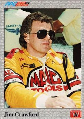 #38 Jim Crawford - Team Menard - 1991 All World Indy Racing