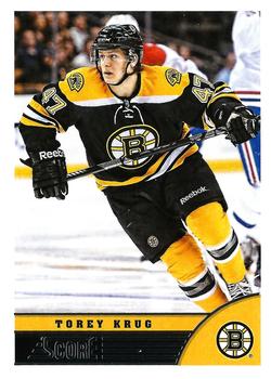 #38 Torey Krug - Boston Bruins - 2013-14 Score Hockey