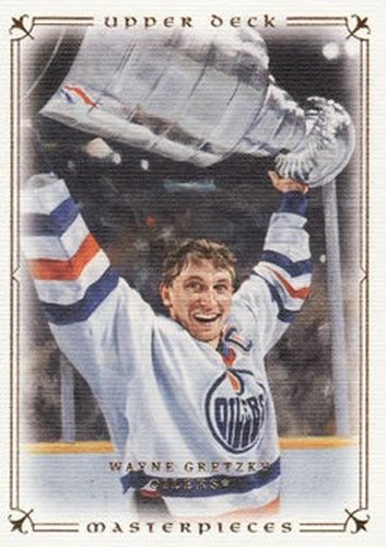 #38 Wayne Gretzky - Edmonton Oilers - 2008-09 Upper Deck Masterpieces Hockey